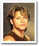 Jon Bon Jovi Oil Painting Limited Editions