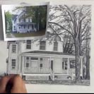 pencilsketch-house