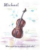 Cello Vibrato Watercolor
