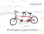Red Tandem Bike