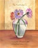 Vase of Colored Daisies