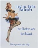 Cocktail Pin Up