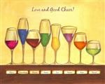 Cheers to Friendship Wineglasses VIII