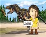 Dinosaur Trainer Caricature from Photos