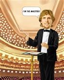 Conductor Caricature from Photos