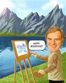 Painter Caricature from Photos