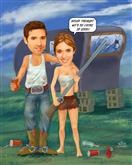 Rednecks Caricature from Photos