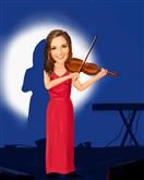 Violinist Caricature from Photos