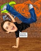 Break Dancing Caricature from Photos