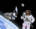 Astronaut in the Space Caricature from Photos
