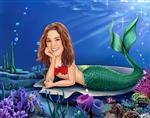 Mermaid Caricature from Photos