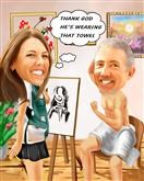 Professional Figure Artist Caricature from Photos