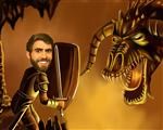 Demon Battle Caricature from Photos