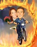 Ring of Fire Caricature from Photos