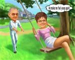 Young at Heart Caricature from Photos