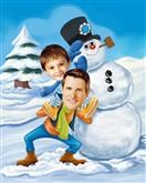 The Making of Frosty Caricature from Photos