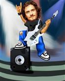 Rockin Out Caricature from Photos