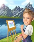 Painter Caricature from Photos