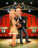 Grand Ole Opry Caricature from Photos