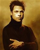 Brad Pitt Oil Painting Limited Editions