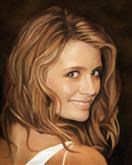 Mischa Barton Oil Painting Limited Editions