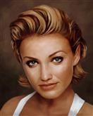 Cameron Diaz Oil Painting Limited Editions