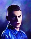 Wentworth Miller Oil Painting Limited Editions