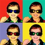 Andys pop - 4 panels from Photos