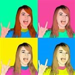 Andys pop - 4 panels from Photos