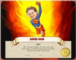 Superwoman Caricature