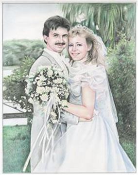 Hand Drawn Colored Pencil Portraits from Photos | Colored Pencil Drawings from Photos