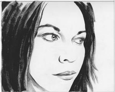 Hand Painted Ink Rendering Portraits from Photos