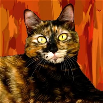 1 Panel Pop Art Portraits from Photos