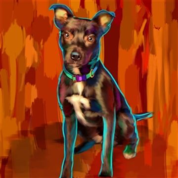 1 Panel Pop Art Portraits from Photos