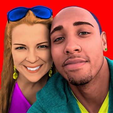 1 Panel Pop Art Portraits from Photos