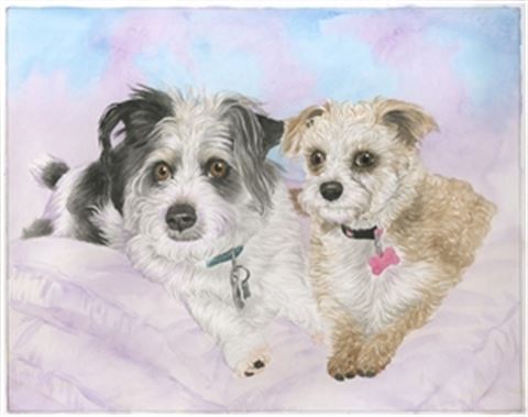 Hand-Painted Watercolor Portraits from Photos | Custom Watercolor Painting from Photo