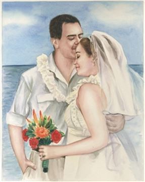 Hand-Painted Watercolor Portraits from Photos | Custom Watercolor Painting from Photo
