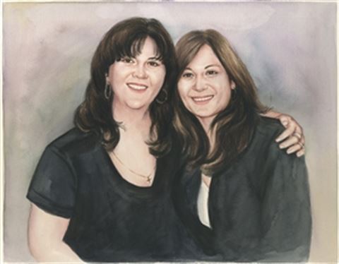 Hand-Painted Watercolor Portraits from Photos | Custom Watercolor Painting from Photo