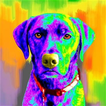 1 Panel Pop Art Portraits from Photos