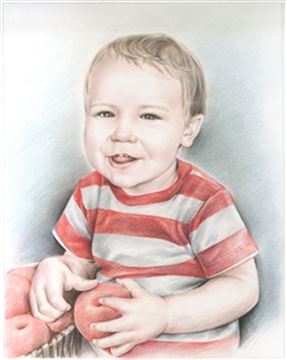 Hand Drawn Colored Pencil Portraits from Photos | Colored Pencil Drawings from Photos