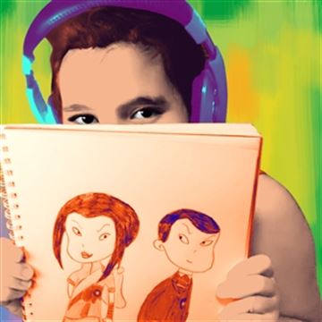 1 Panel Pop Art Portraits from Photos