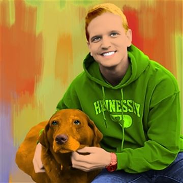 1 Panel Pop Art Portraits from Photos