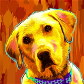 1 Panel Pop Art Portraits from Photos