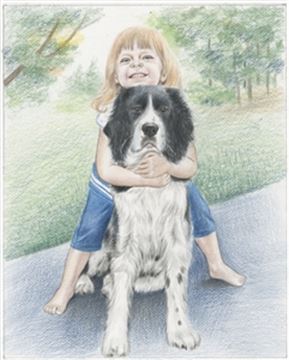 Hand Drawn Colored Pencil Portraits from Photos | Colored Pencil Drawings from Photos