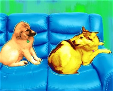 1 Panel Pop Art Portraits from Photos