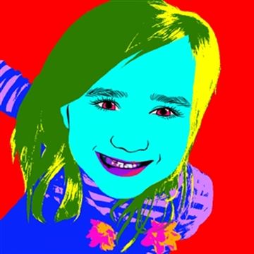 1 Panel Pop Art Portraits from Photos