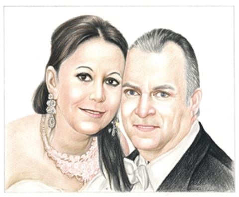 Hand Drawn Colored Pencil Portraits from Photos | Colored Pencil Drawings from Photos