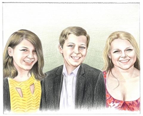 Hand Drawn Colored Pencil Portraits from Photos | Colored Pencil Drawings from Photos