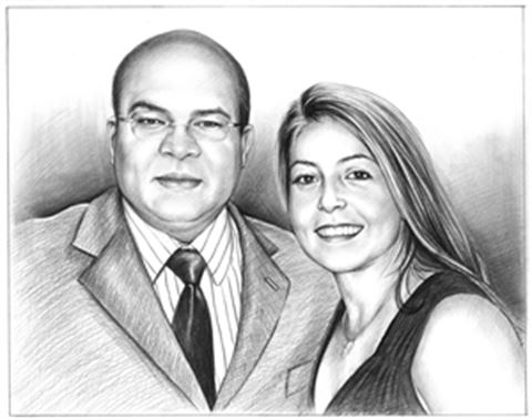 Hand Drawn Pencil Portraits from Photos | Pencil Portrait Drawing | Pencil Sketch Artists