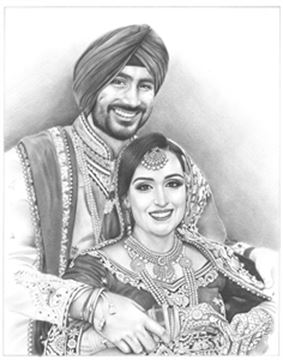 Hand Drawn Pencil Portraits from Photos | Pencil Portrait Drawing | Pencil Sketch Artists